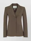 Fendi Lapels Wide Tailored Jacket