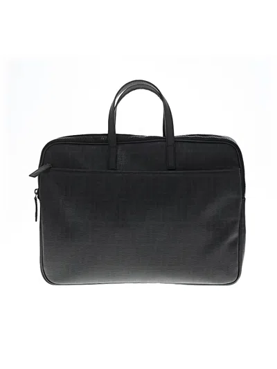 Pre-owned Fendi Laptop Bag In Black