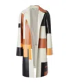 Fendi Soprabito In Nappa Multicolor Donna In White
