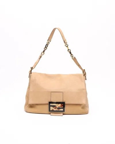 Fendi Large Mamma Bag In Sand