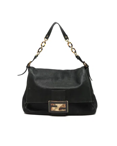 Fendi Large Mamma Bag In Black