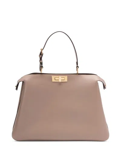 Fendi Large Peekaboo Soft Tote Bag