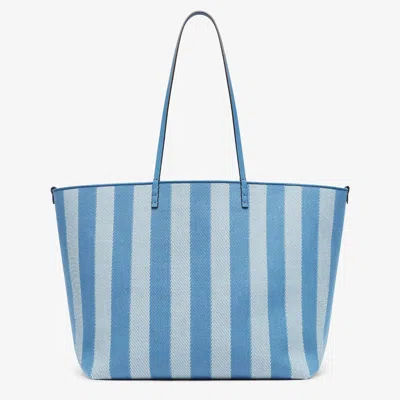 Fendi Large Roll Striped Tote Bag