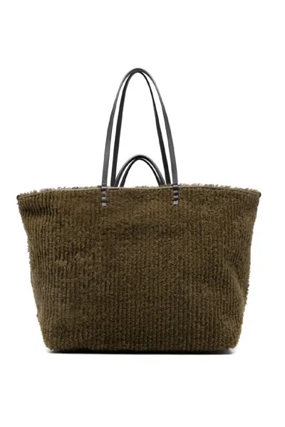 Fendi Large Roll Tote Bag In Multicolor