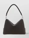 Fendi Large Shoulder Bag With Adjustable Strap In Brown