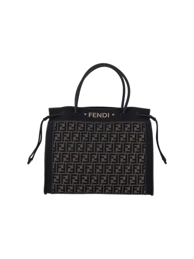 Fendi Large Tote Bag "magic" In Brown