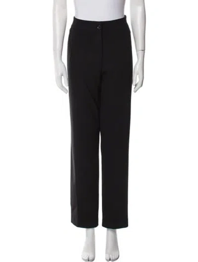Pre-owned Fendi Late 2000's - Early 2010's Straight Leg Pants In Black