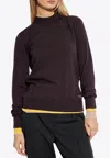 Fendi Layered-trim Sweater