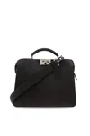 Fendi Leather Bag In Brown