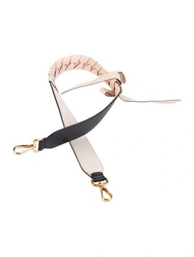 Pre-owned Fendi Leather Bag Strap In Multi