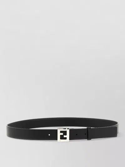 Fendi Ff Belt In Black