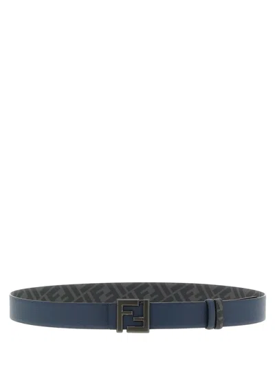 Fendi Leather Belt In Green