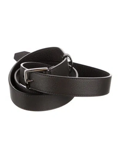 Pre-owned Fendi Leather Belt In Brown