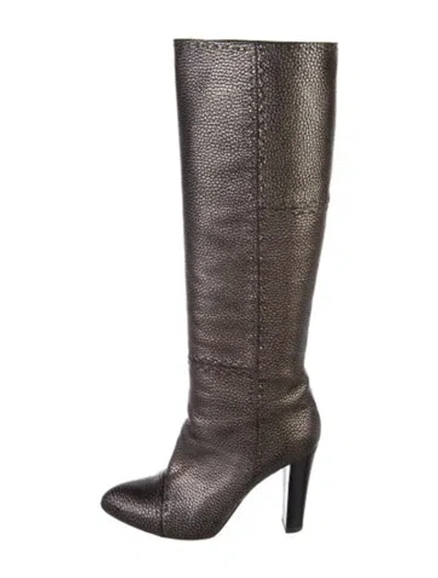 Pre-owned Fendi Leather Boots In Multi