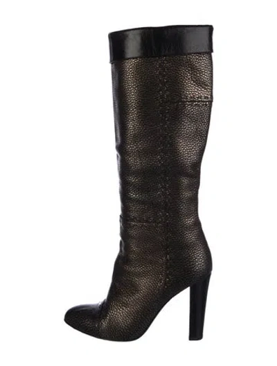Pre-owned Fendi Leather Boots In Multi