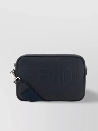 Fendi Leather Camera Case Crossbody Bag