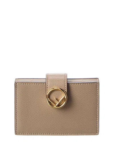 Fendi Leather Card Holder