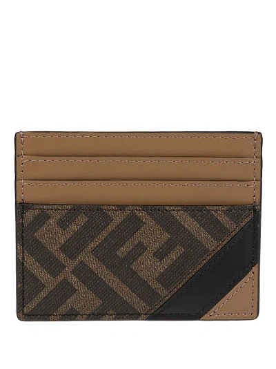 Fendi Leather Card Holder