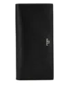 Fendi Leather Cardholder In Black