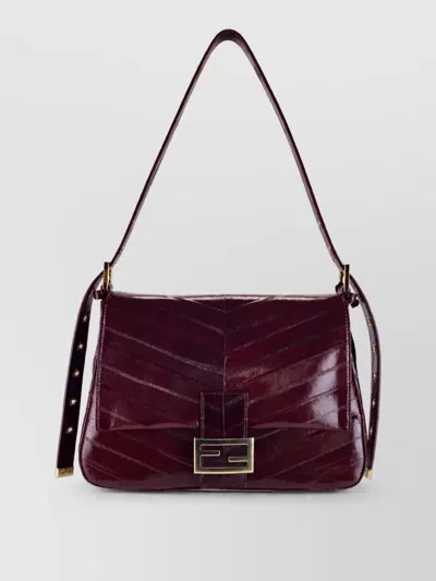 Fendi Leather Clutch Bag