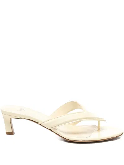Fendi Leather Heeled Sandals