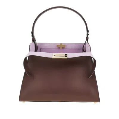 Fendi Leather Medium ' Way' Bag In Red