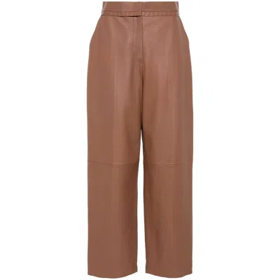 FENDI LEATHER PANT