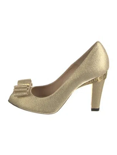 Pre-owned Fendi Leather Pumps