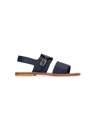 FENDI LEATHER SANDALS