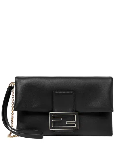 Fendi Valentino Garavani Vlogo Signature Velvet Slingback Pumps In Black