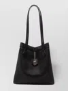 Fendi Black Leather Mini Bag That Can Be Transformed
