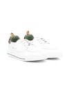 Fendi Leather Sneakers In White
