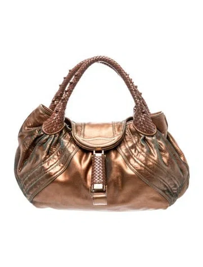 Pre-owned Fendi Leather Spy Vintage