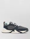 Fendi Flow Low-top Sneakers In Suede And Smooth Calf Leather In Multi