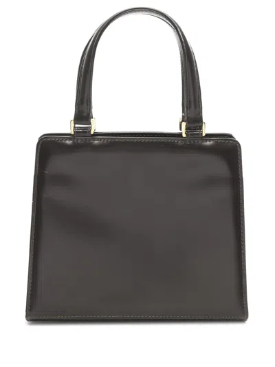 Pre-owned Fendi Leather Tote Bag In Brown