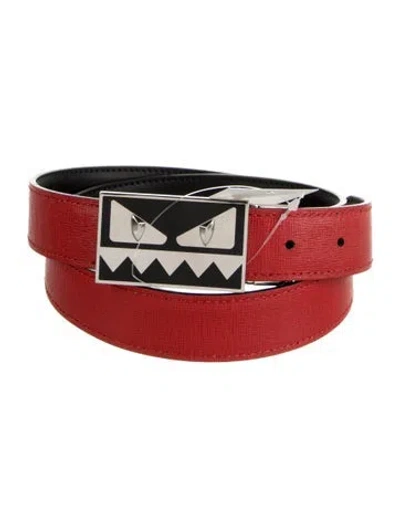 Pre-owned Fendi Leather Waist Belt In Multi