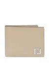 Fendi Leather Wallet In Neutral