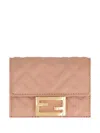 Fendi Continental Baguette Wallets And Card Holders Pink In Pink