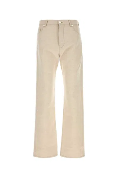 Fendi Light Beige Flared Jeans