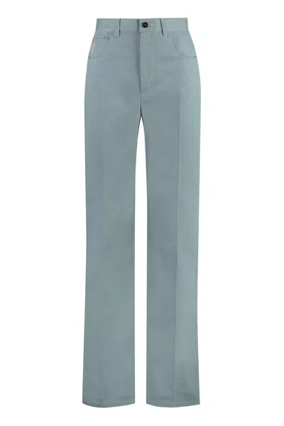 Fendi Light Blue 5-pocket Straight-leg Jeans
