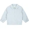 FENDI LIGHT BLUE JACKET FOR BABY BOY WITH DOUBLE F