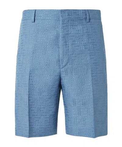 FENDI FENDI FF JACQUARD BERMUDA SHORTS