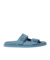 Fendi Double-buckle Ff-pattern Sandals