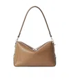 Fendi Medium Lui Zip-fastening Shoulder Bag In Brown