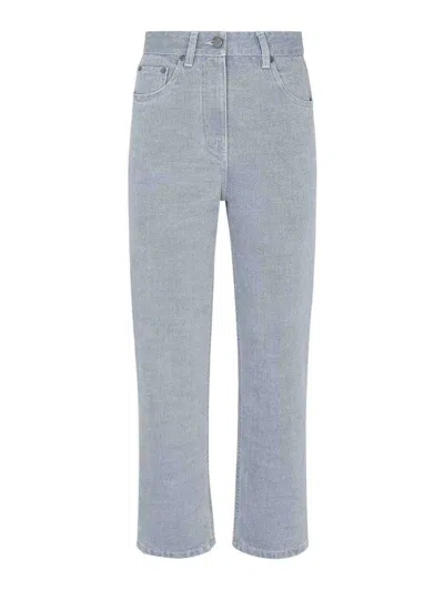 FENDI JEANS BOOT-CUT - GRIS