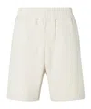 Fendi Light Gray Cotton Shorts In Neutral
