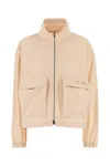 Fendi K-way In Misto Cotone Rosa Chiaro Donna