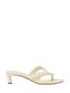 Fendi Light Yellow Open Toe Sandals