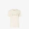 Fendi Linen And Cotton T-shirt