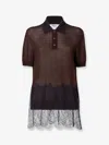 Fendi Women Lingerie Cashmere And Silk Polo Shirt In Multi
